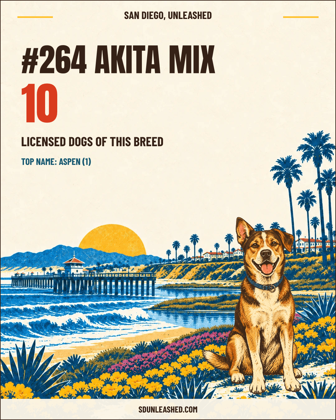 Akita Mix share card
