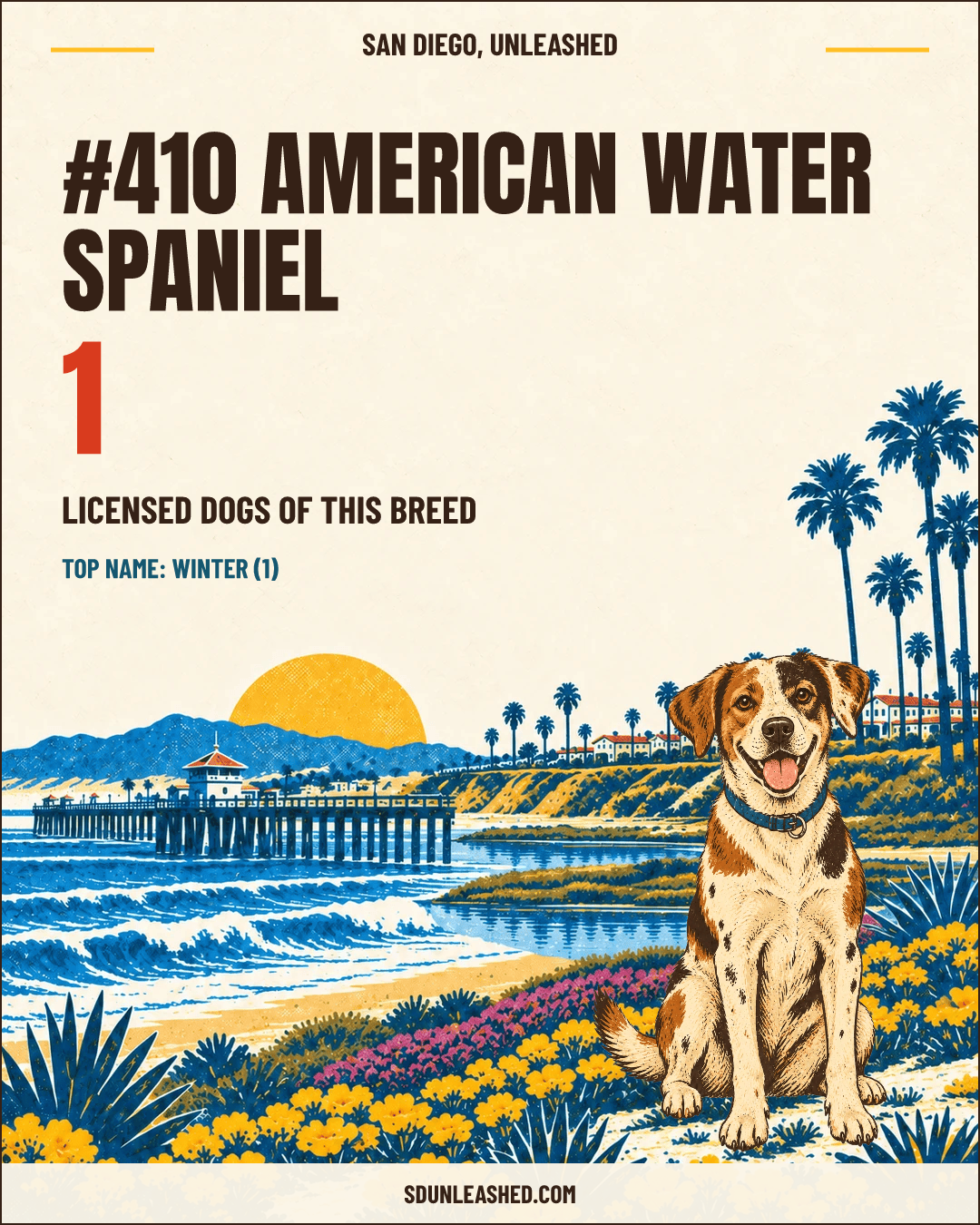 American Water Spaniel share card
