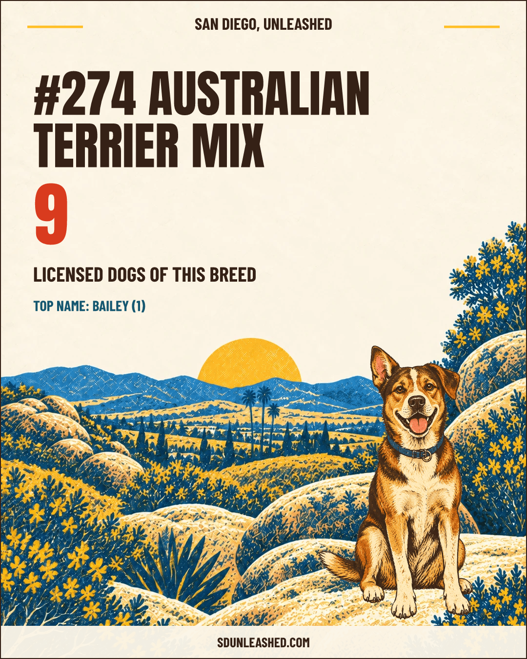 Australian Terrier Mix share card