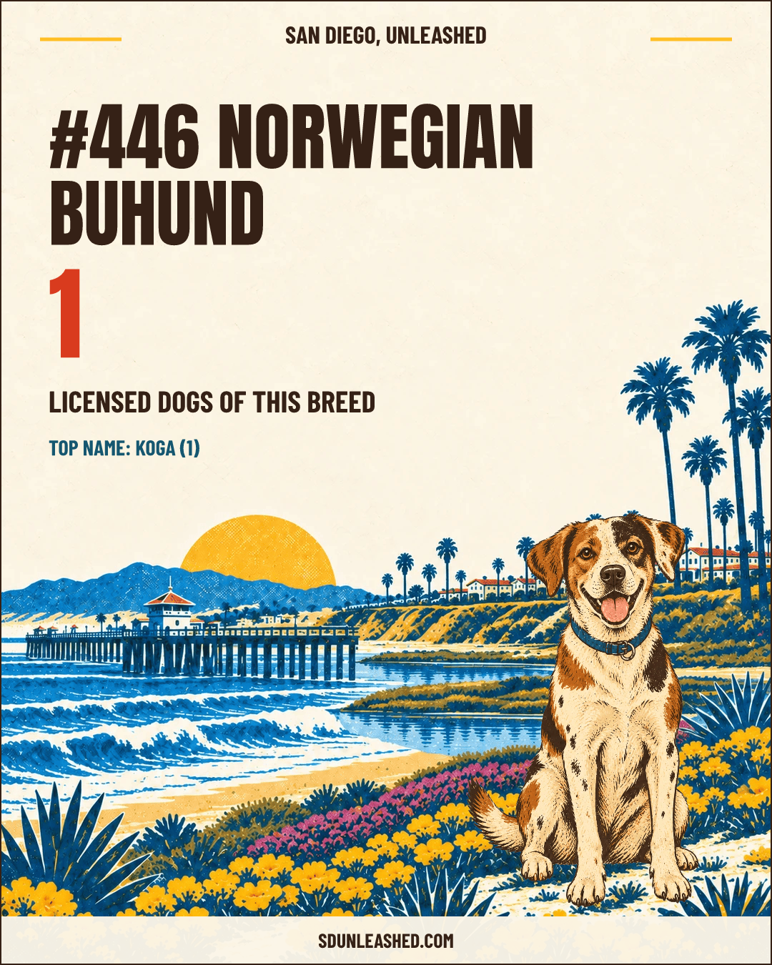 Norwegian Buhund share card
