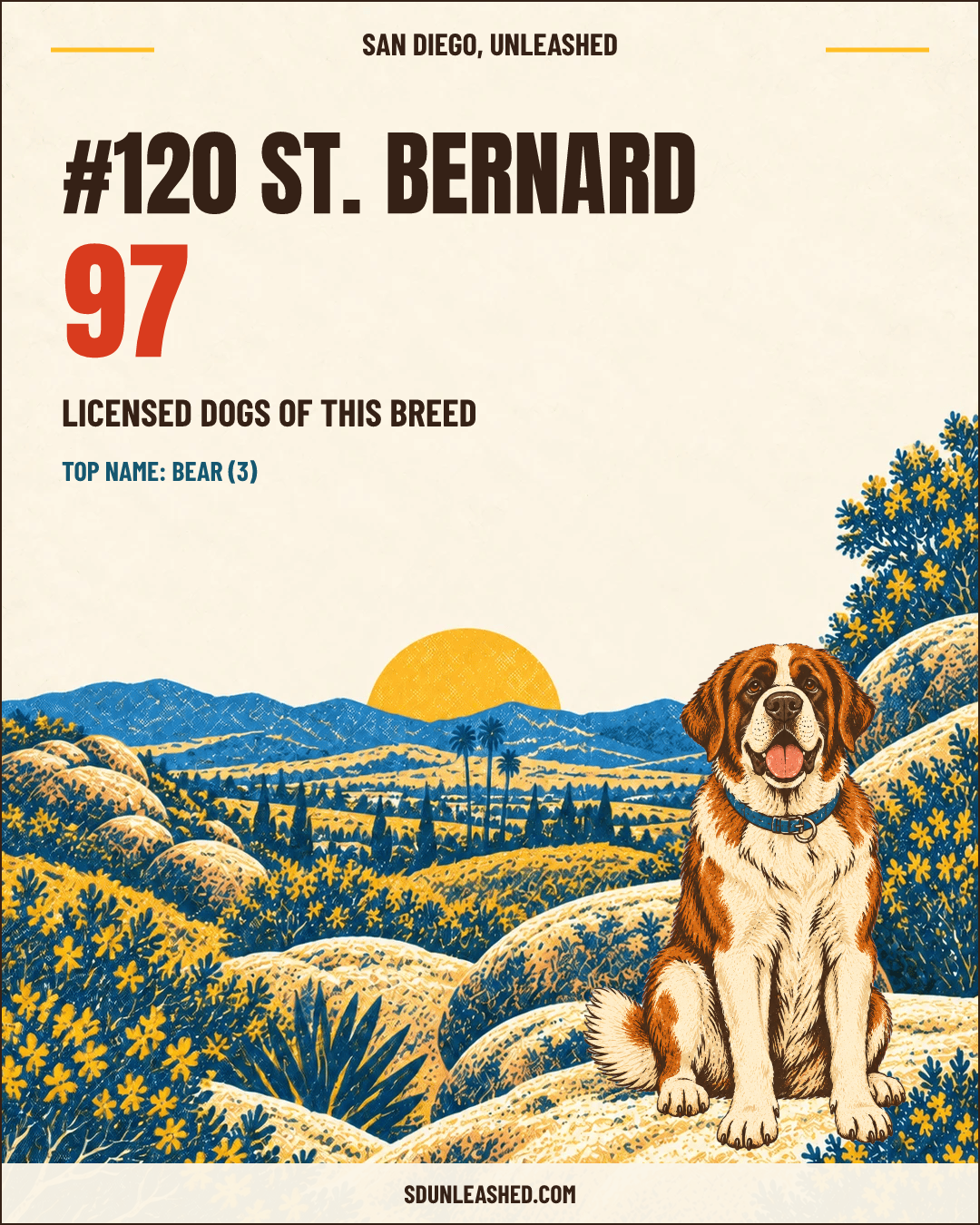 St. Bernard share card