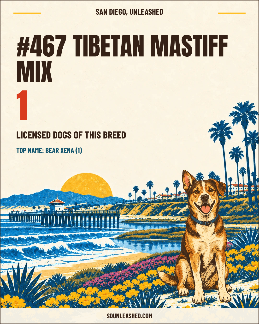 Tibetan Mastiff Mix share card