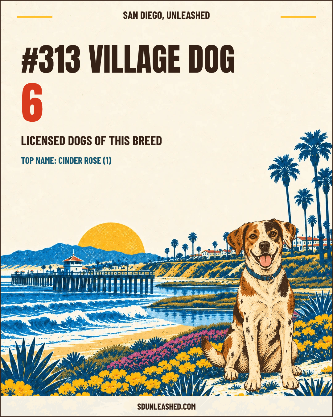 Village Dog share card