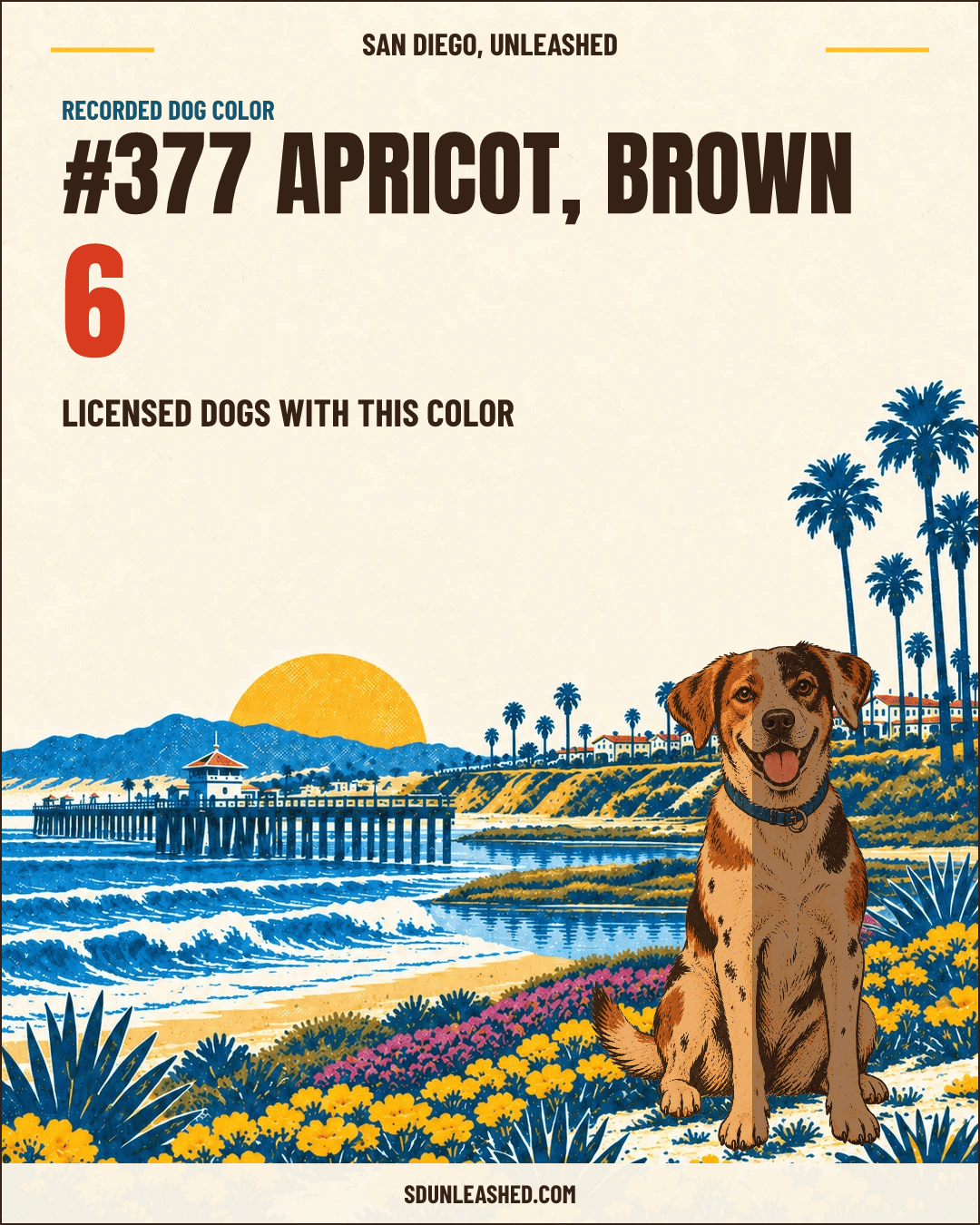Apricot, Brown share card