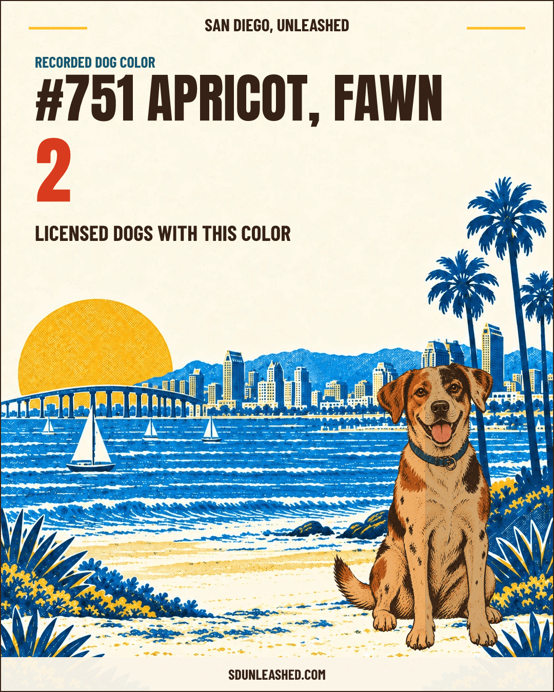 Apricot, Fawn share card