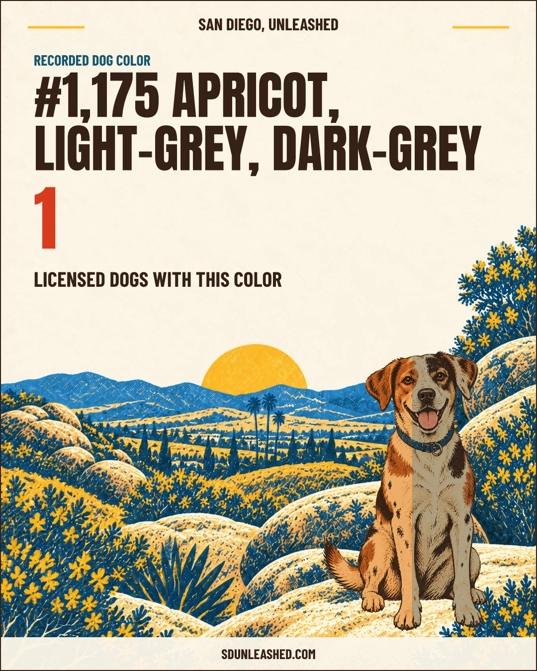Apricot, Light-grey, Dark-grey share card