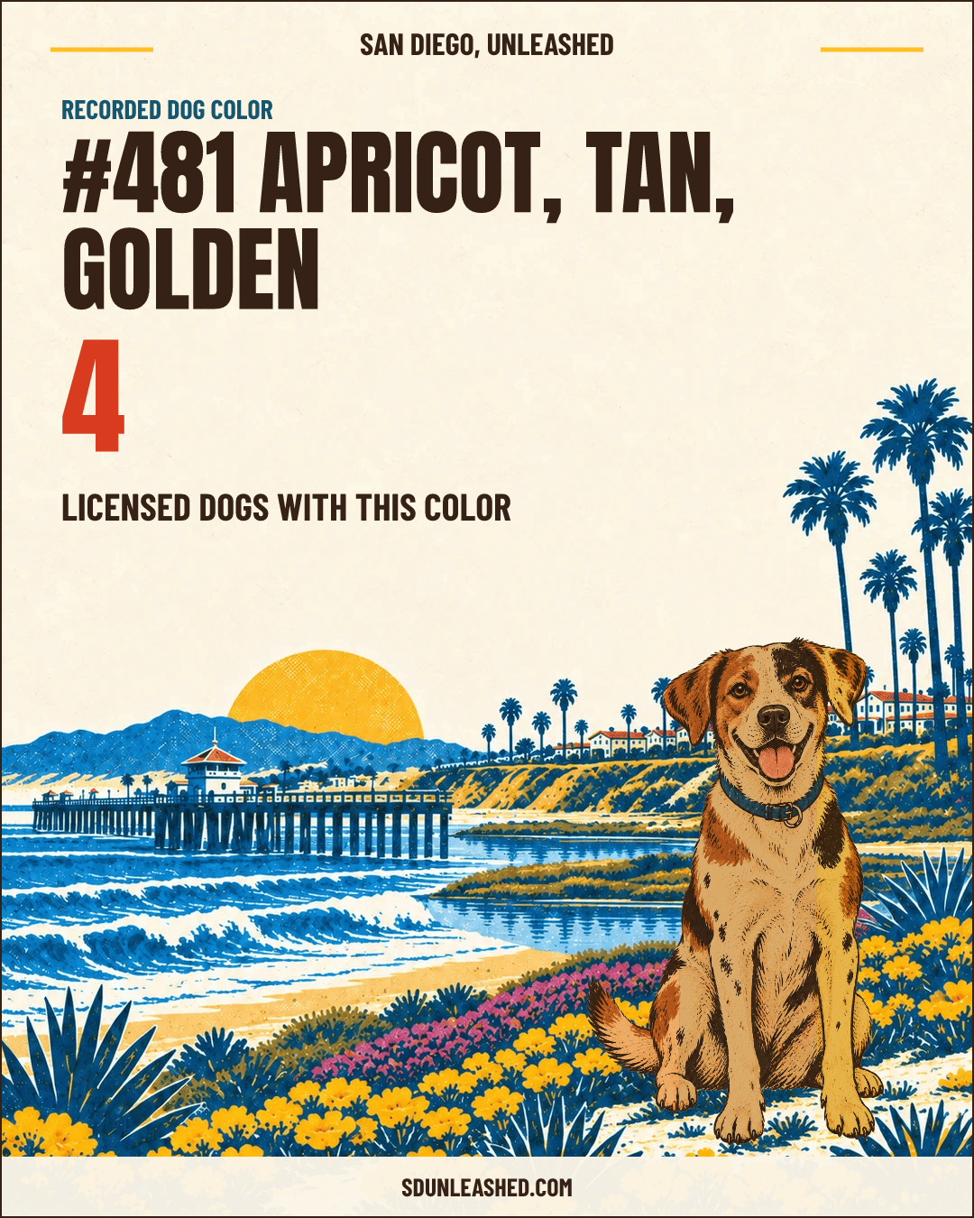 Apricot, Tan, Golden share card