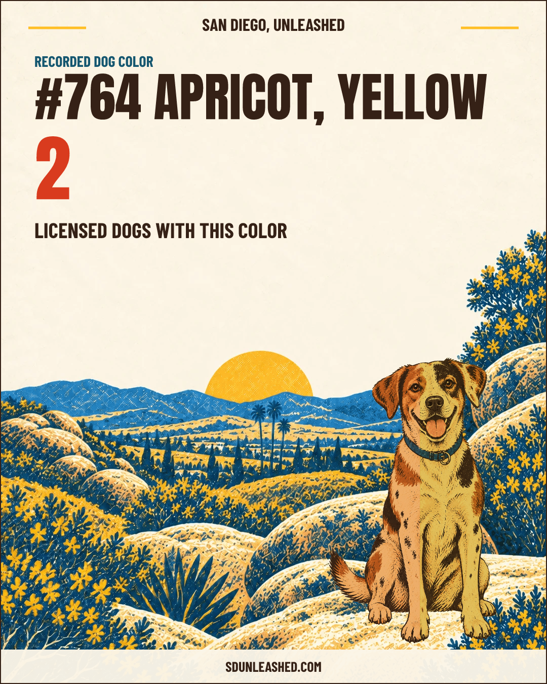 Apricot, Yellow share card