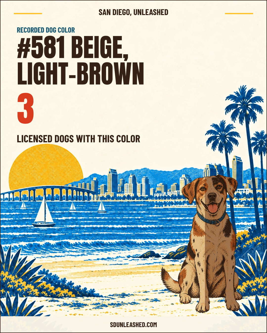 Beige, Light-brown share card