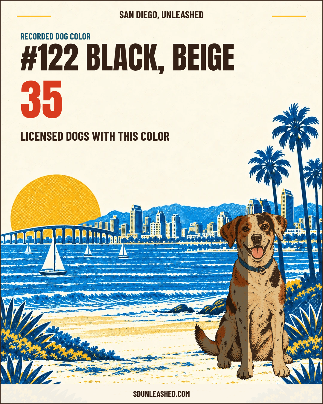Black, Beige share card