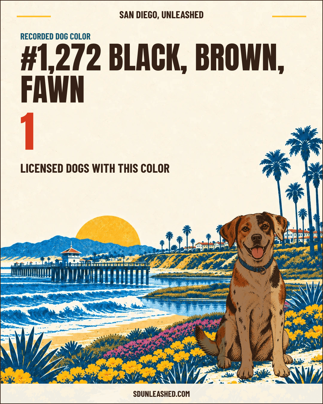 Black, Brown, Fawn share card