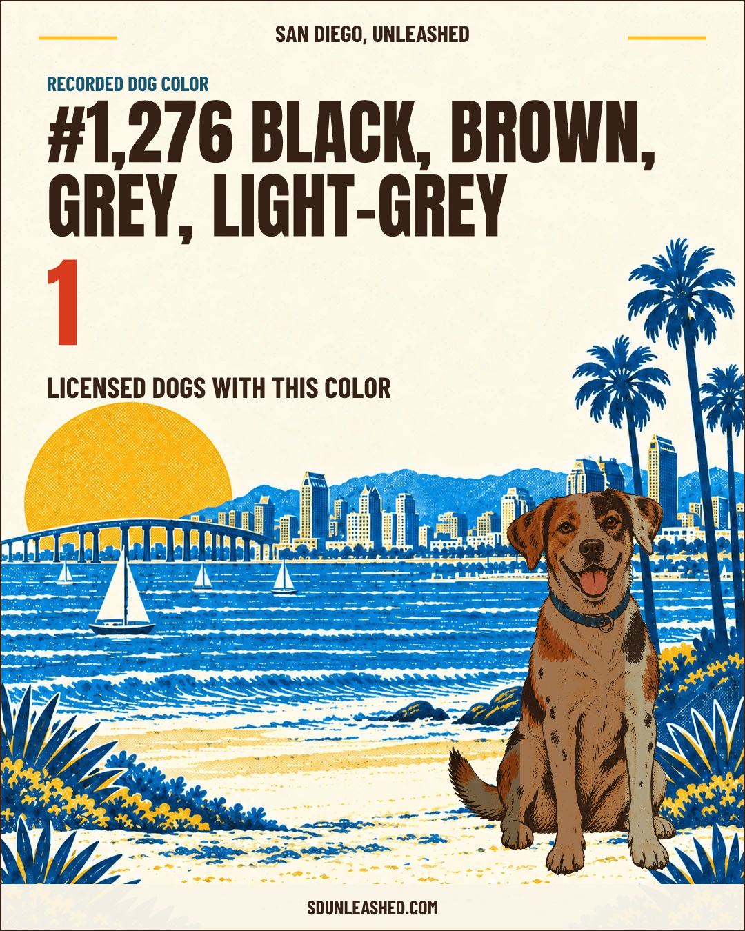 Black, Brown, Grey, Light-grey share card