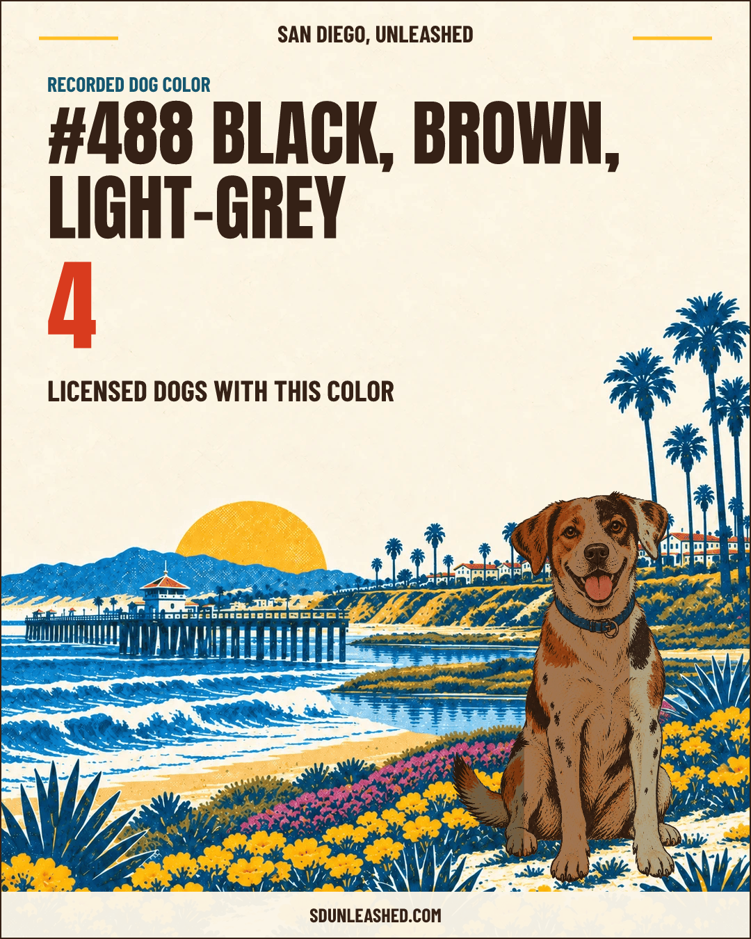 Black, Brown, Light-grey share card