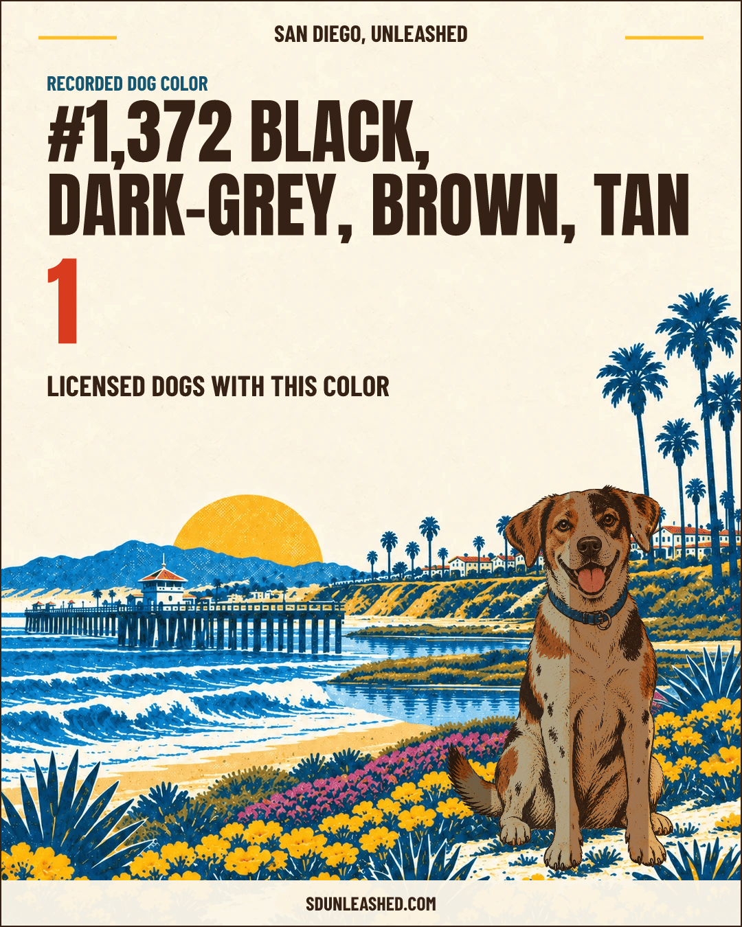 Black, Dark-grey, Brown, Tan share card