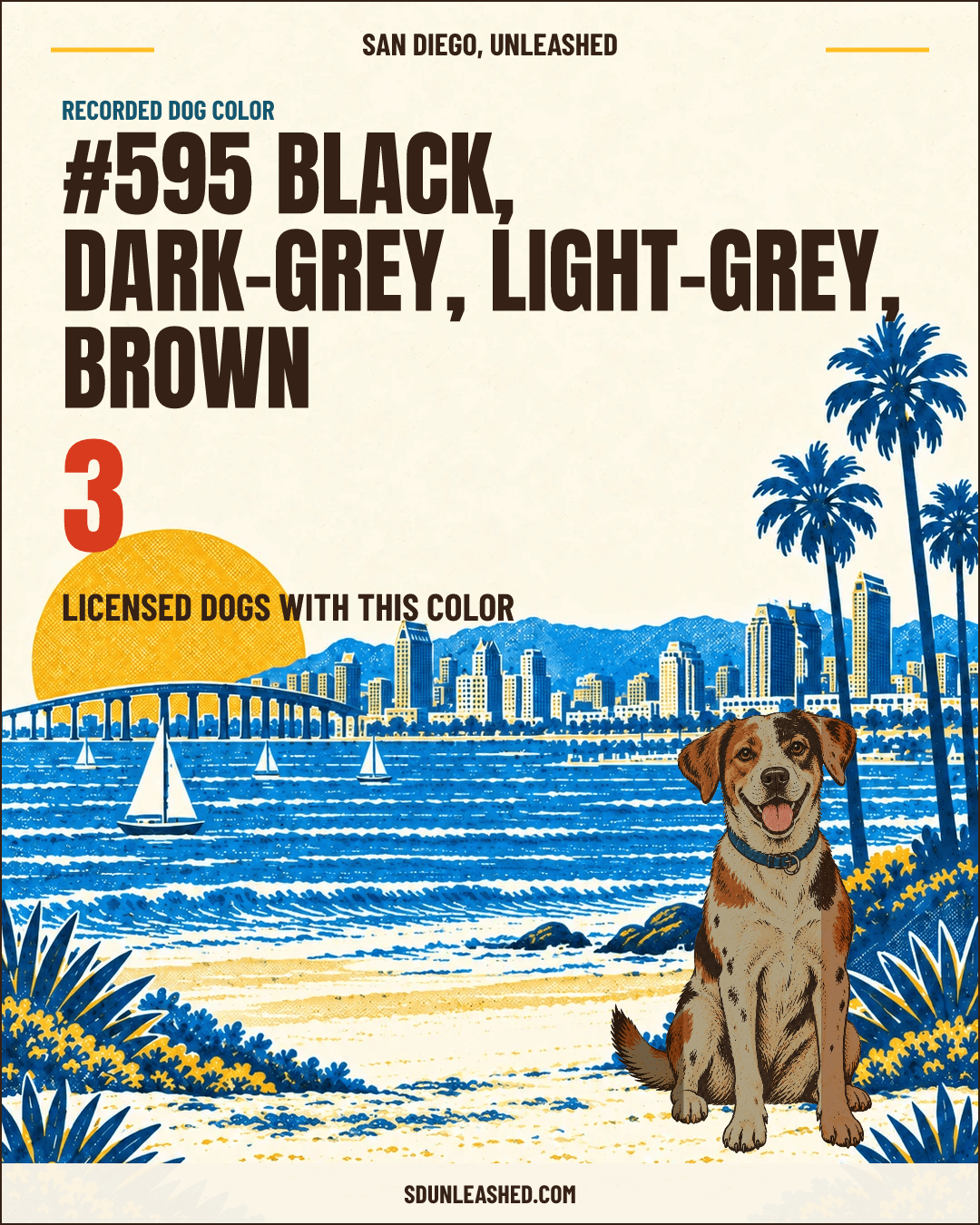 Black, Dark-grey, Light-grey, Brown share card