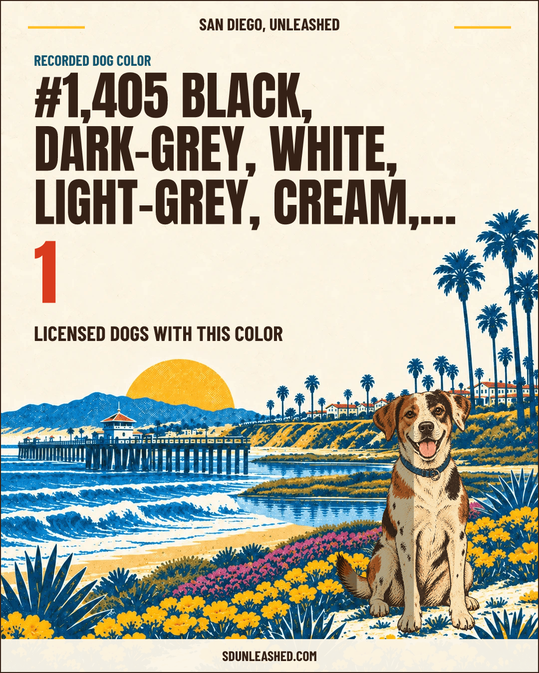 Black, Dark-grey, White, Light-grey, Cream, Dark-brown share card