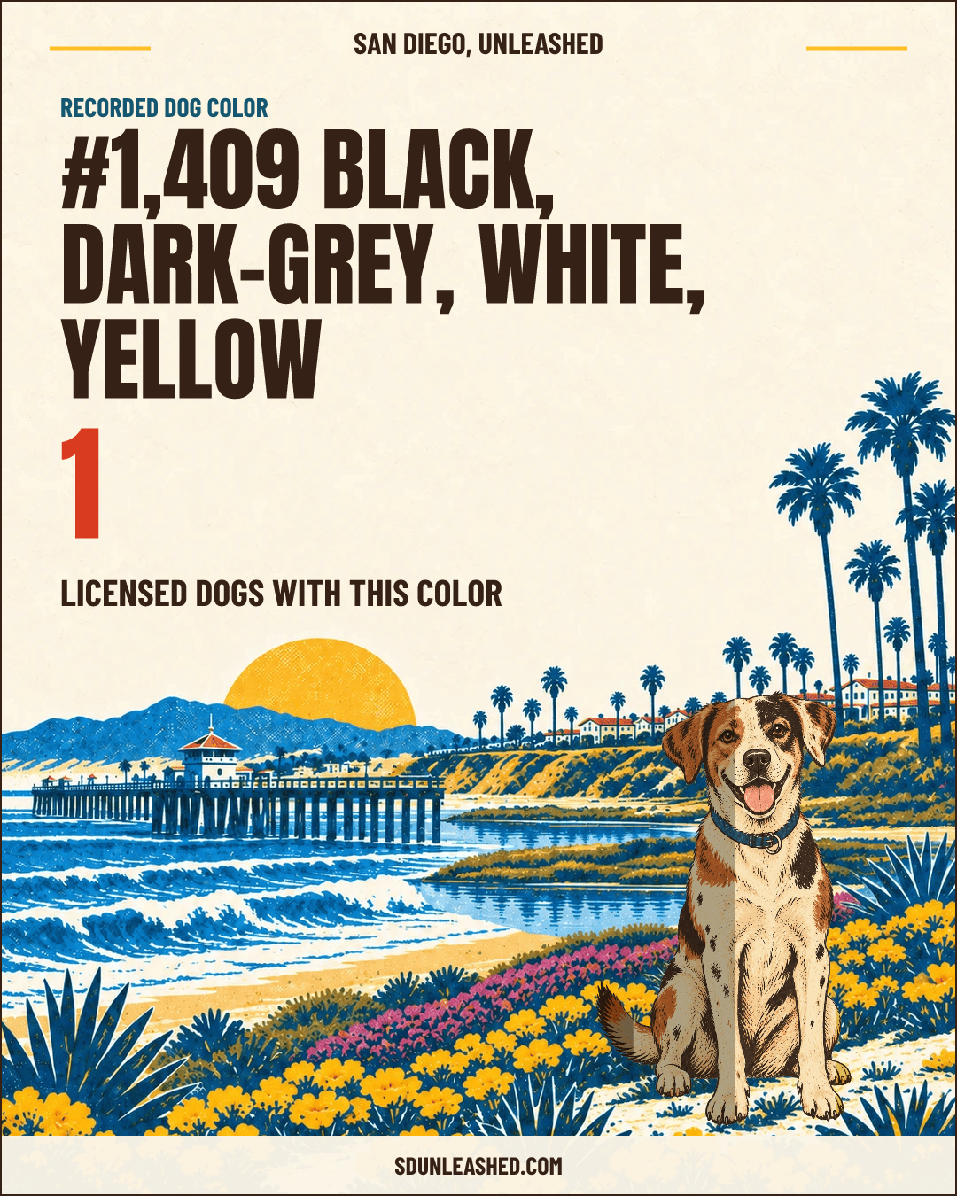 Black, Dark-grey, White, Yellow share card