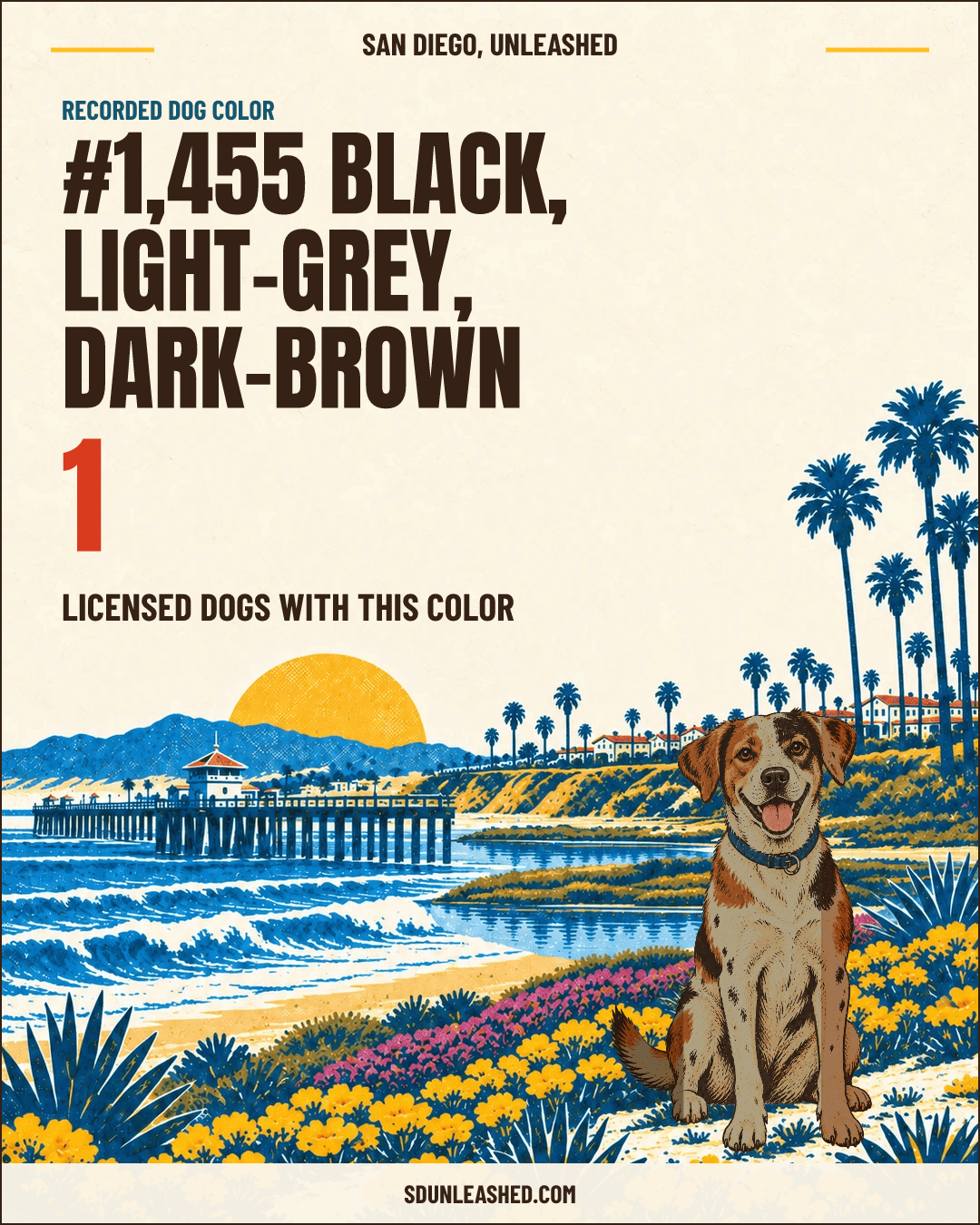 Black, Light-grey, Dark-brown share card