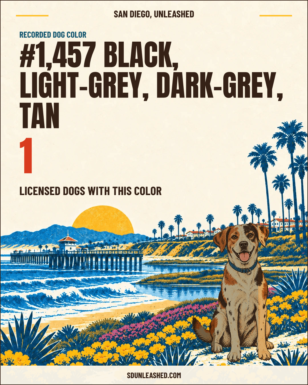 Black, Light-grey, Dark-grey, Tan share card