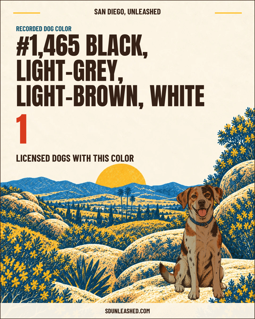 Black, Light-grey, Light-brown, White share card