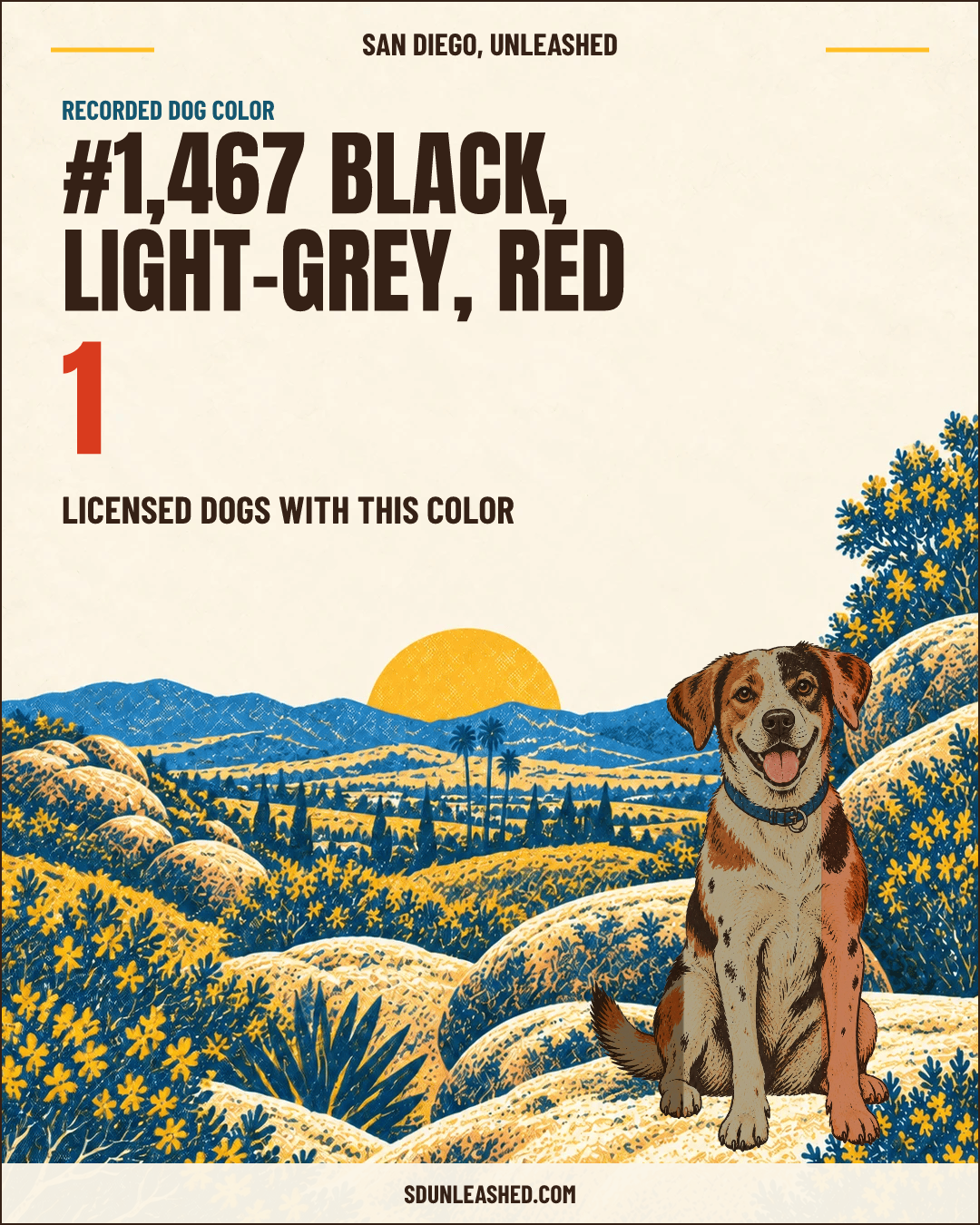 Black, Light-grey, Red share card