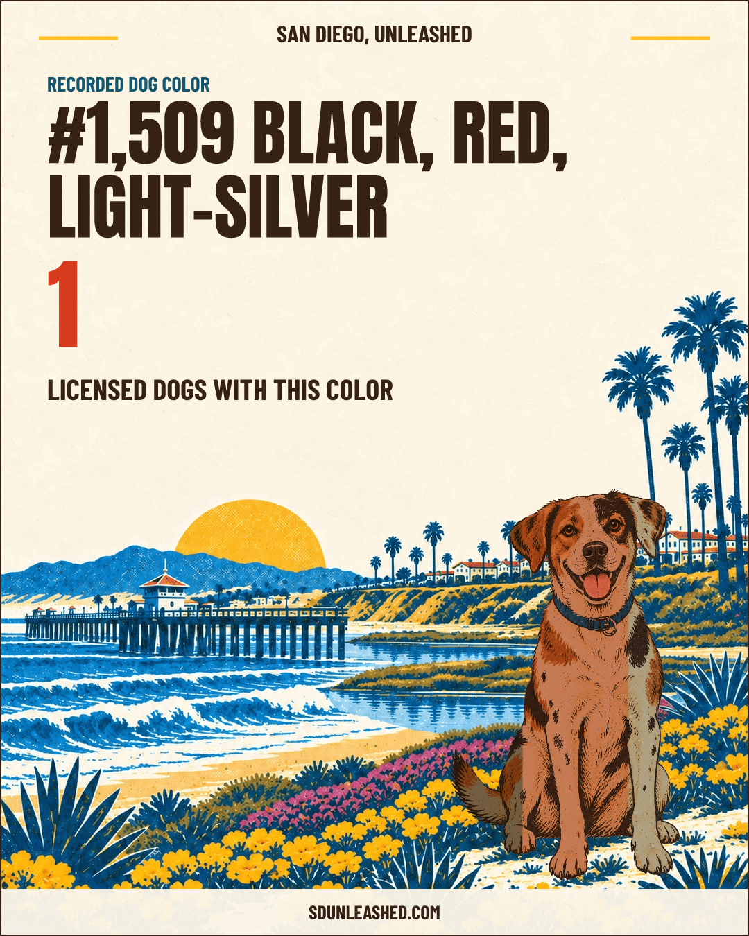 Black, Red, Light-silver share card