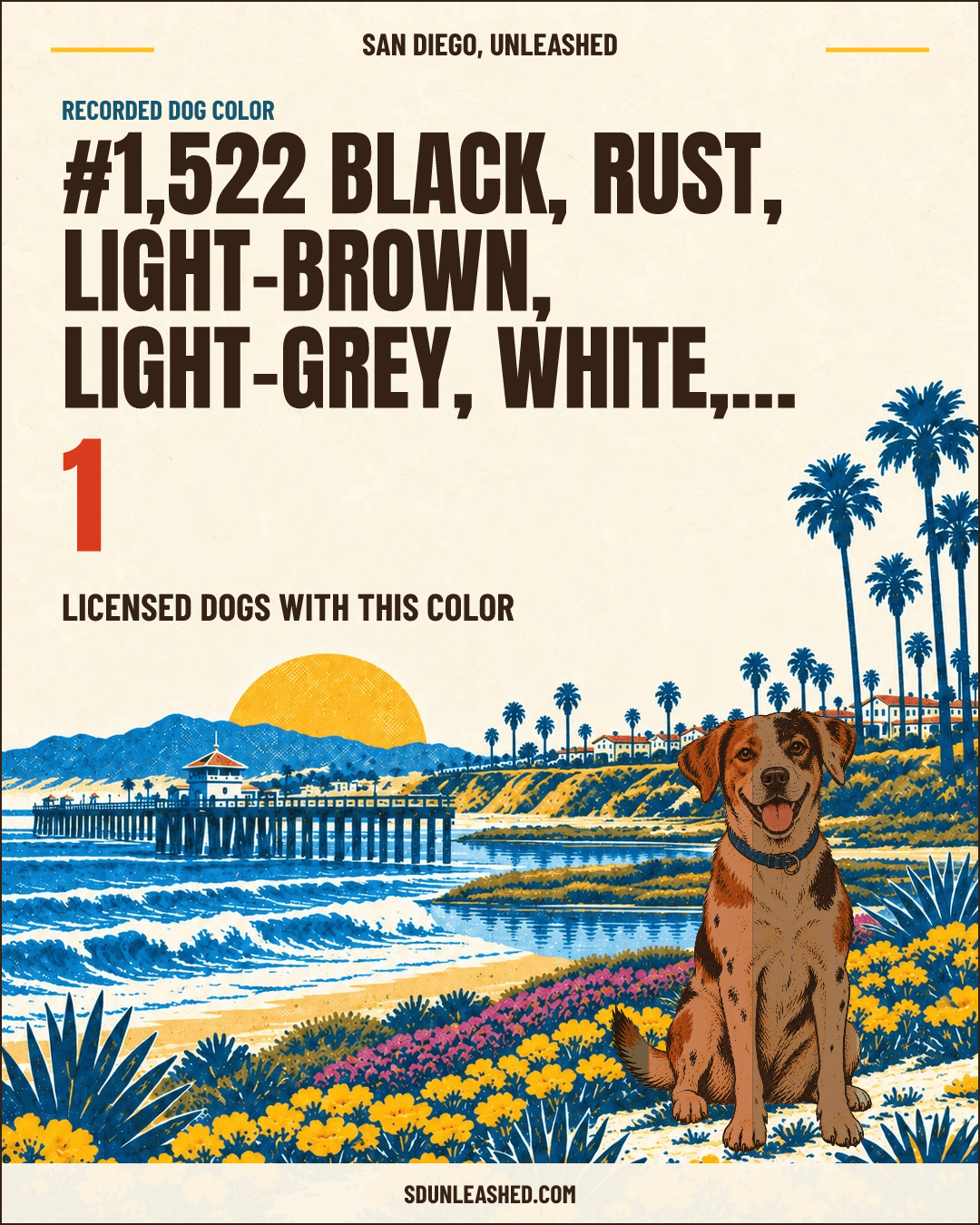 Black, Rust, Light-brown, Light-grey, White, Dark-brown, Cream, Brown share card