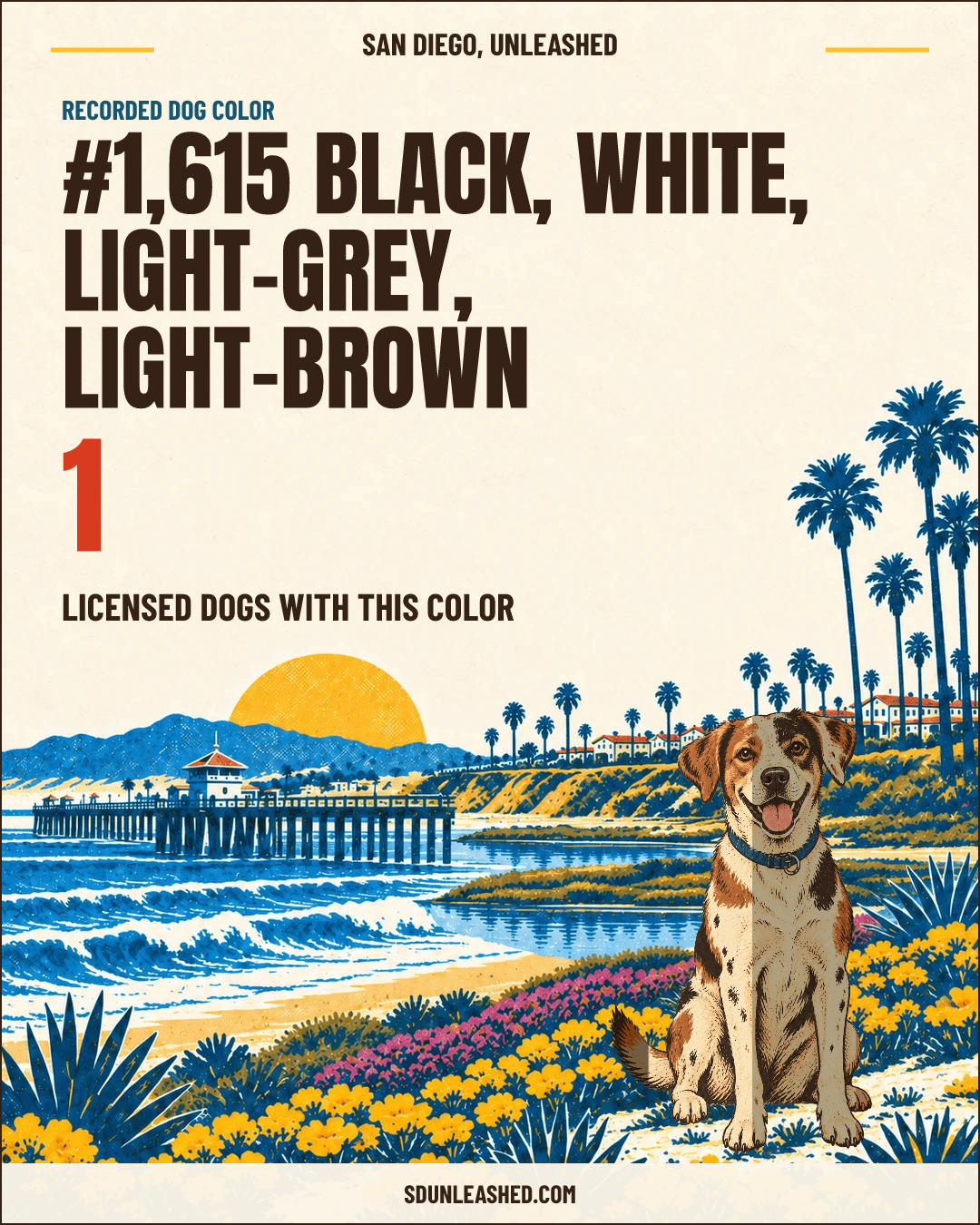 Black, White, Light-grey, Light-brown share card