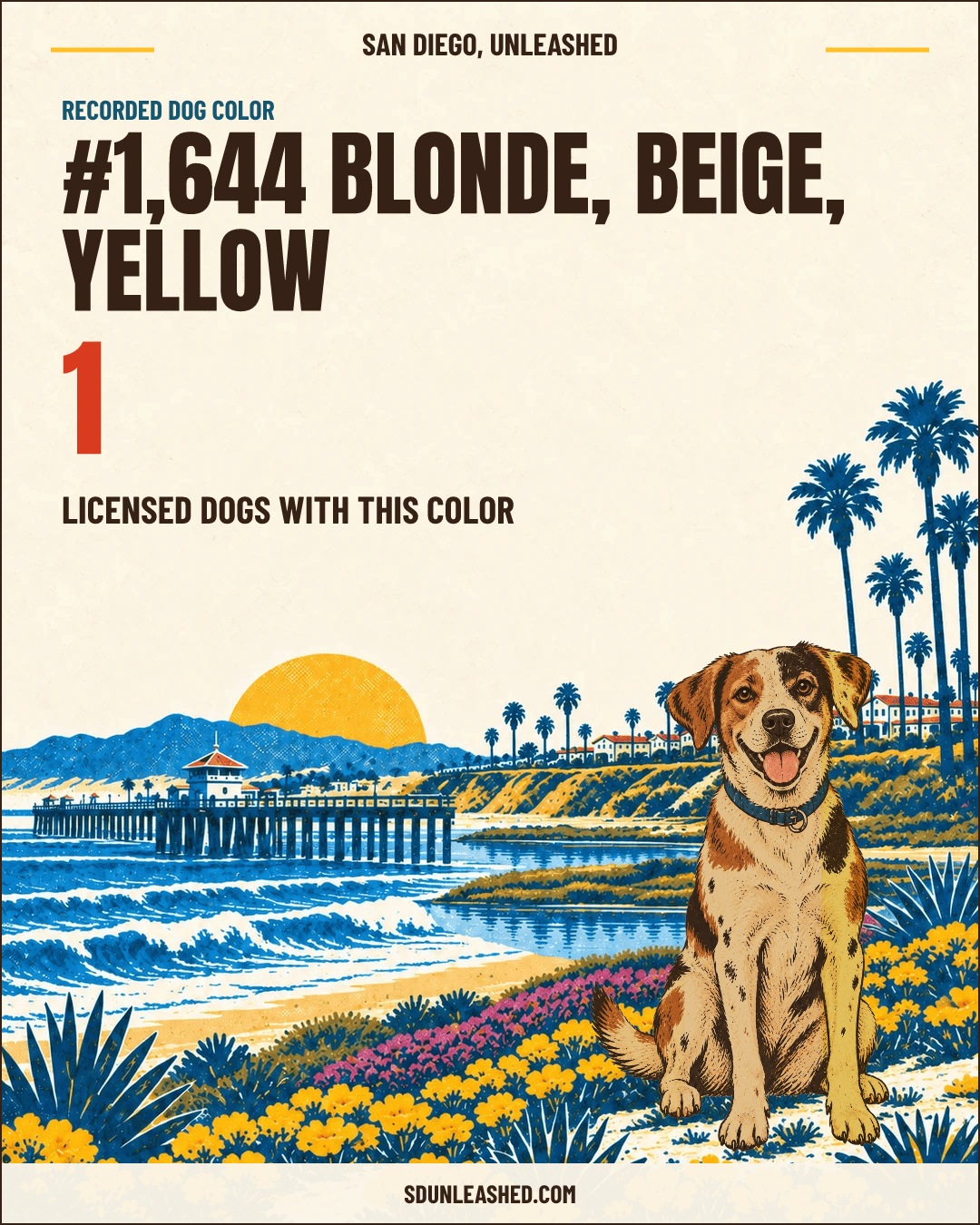 Blonde, Beige, Yellow share card