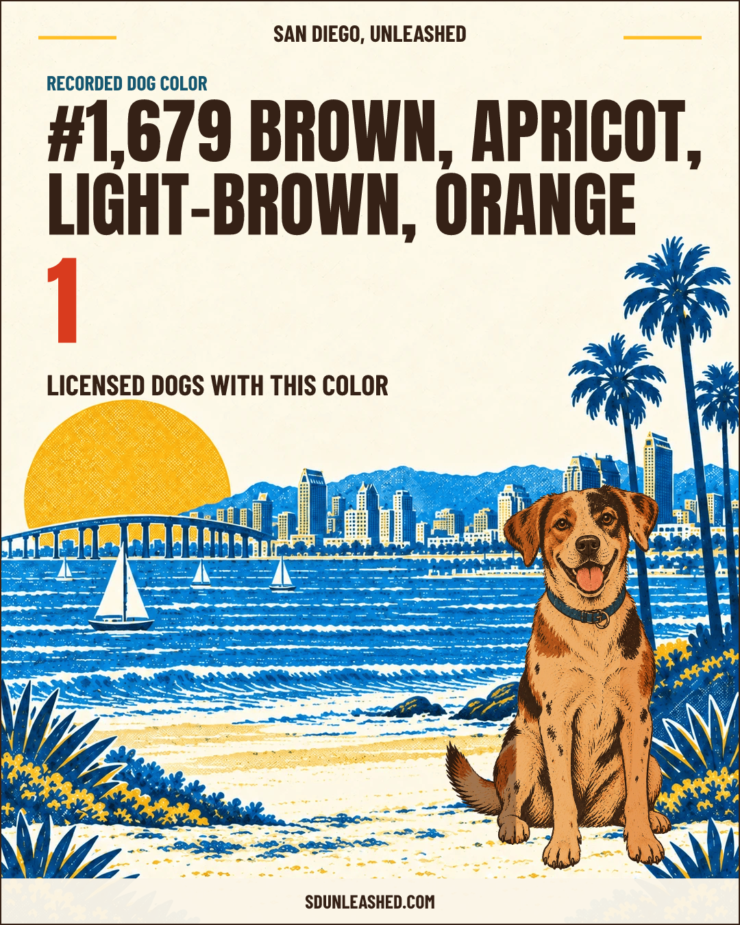 Brown, Apricot, Light-brown, Orange share card