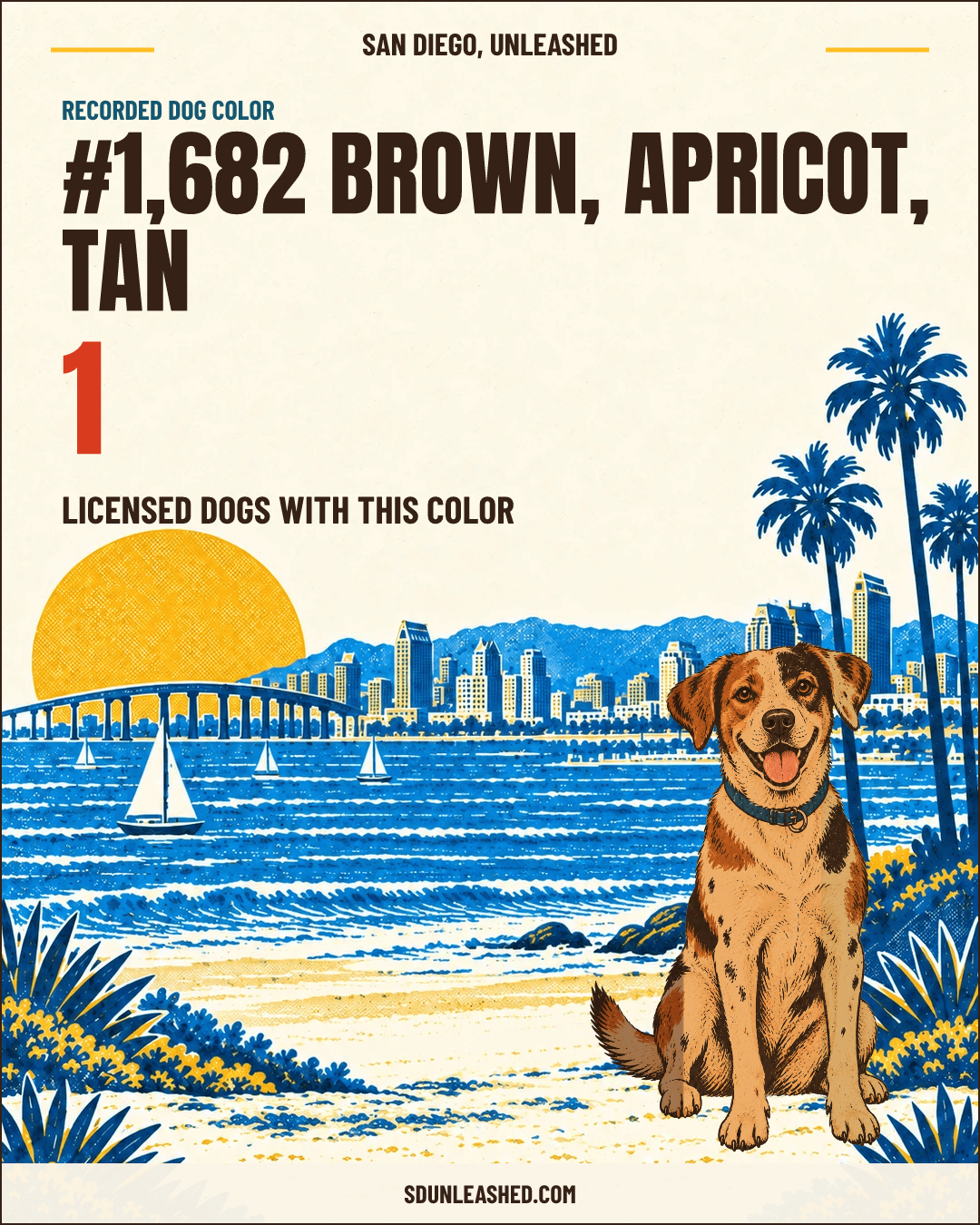Brown, Apricot, Tan share card