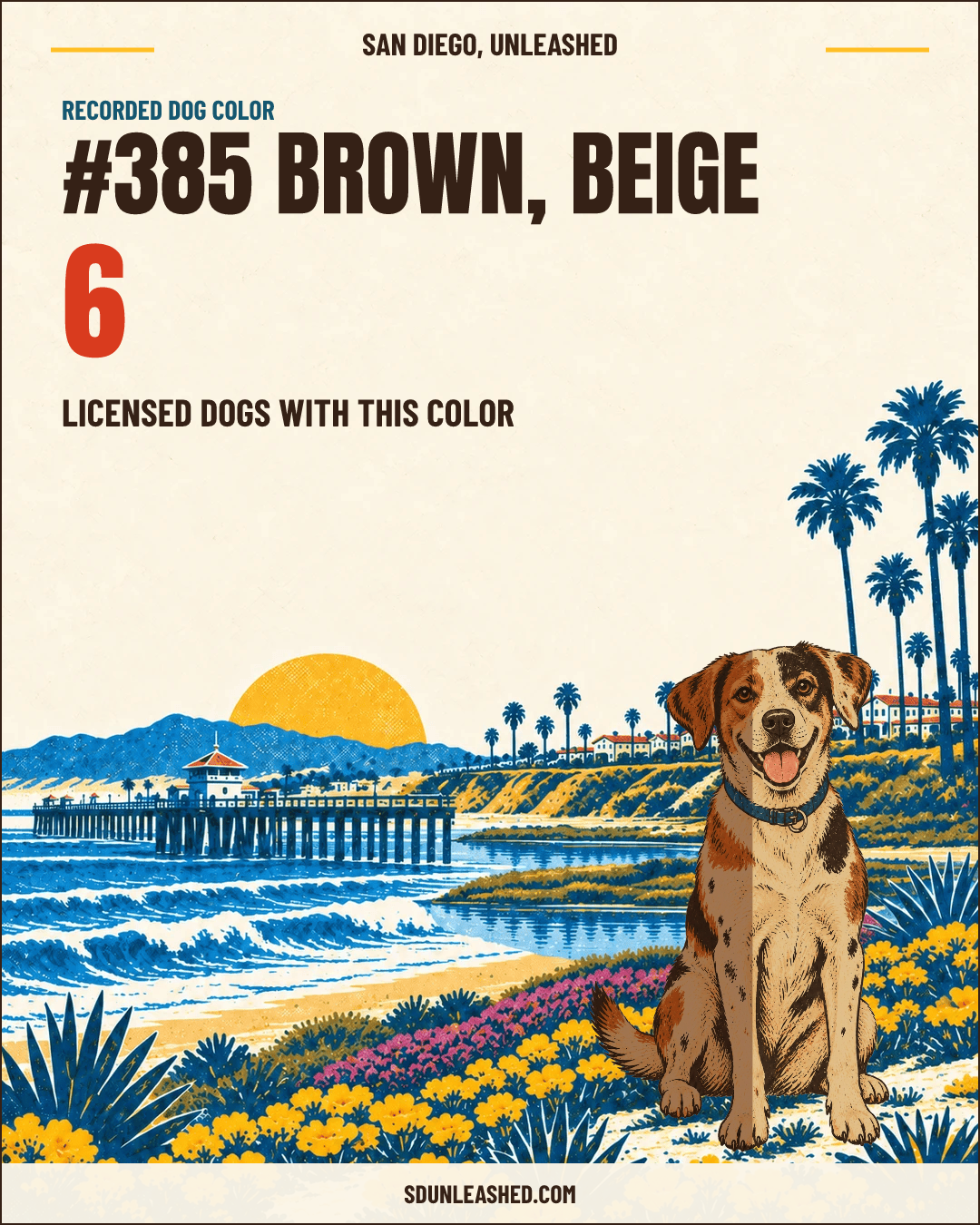 Brown, Beige share card