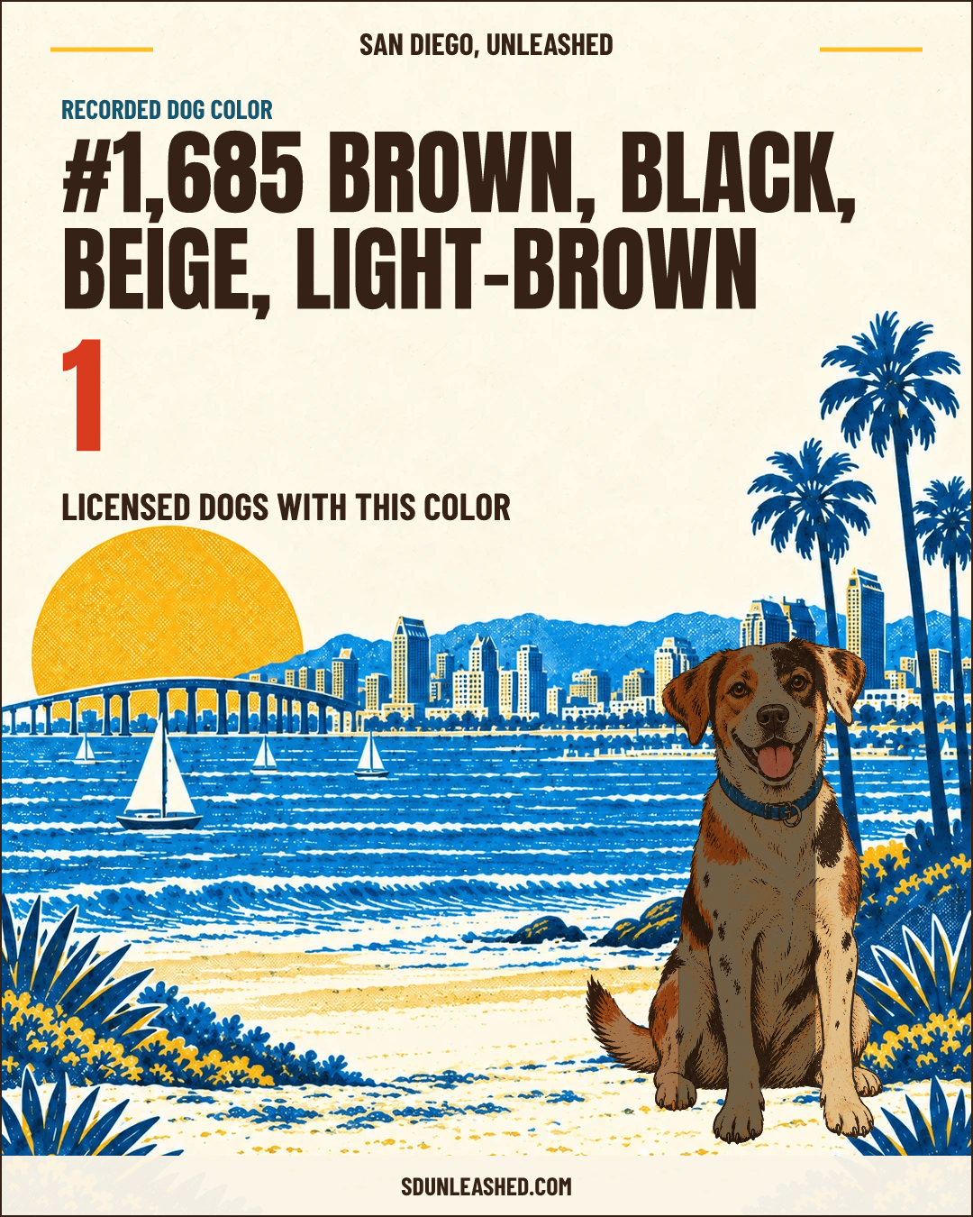 Brown, Black, Beige, Light-brown share card