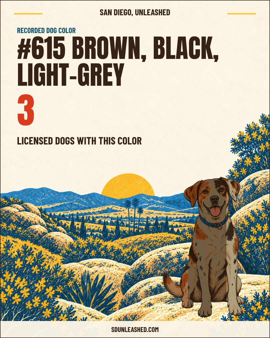 Brown, Black, Light-grey share card