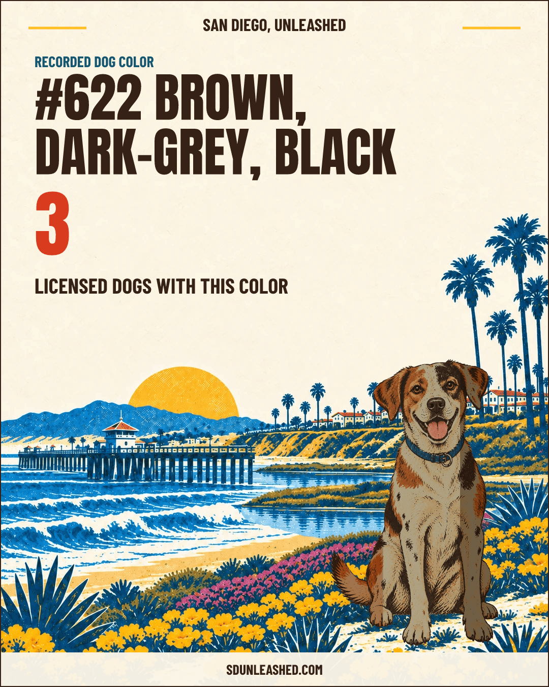 Brown, Dark-grey, Black share card
