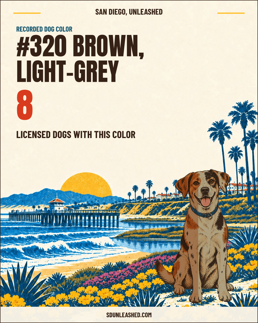 Brown, Light-grey share card