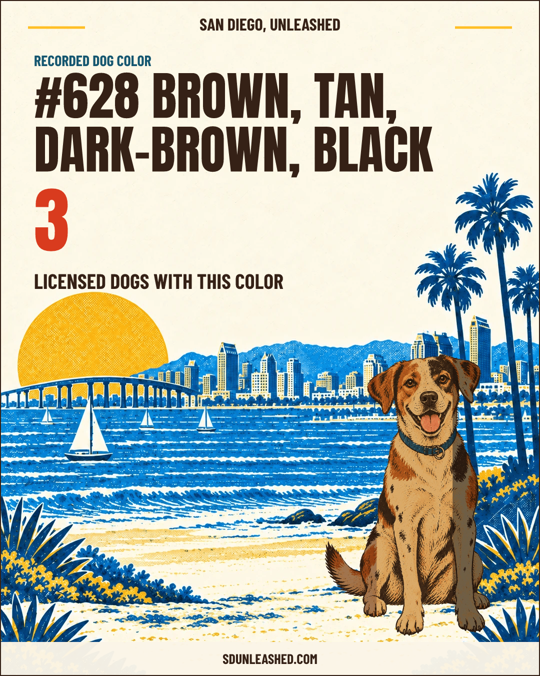 Brown, Tan, Dark-brown, Black share card