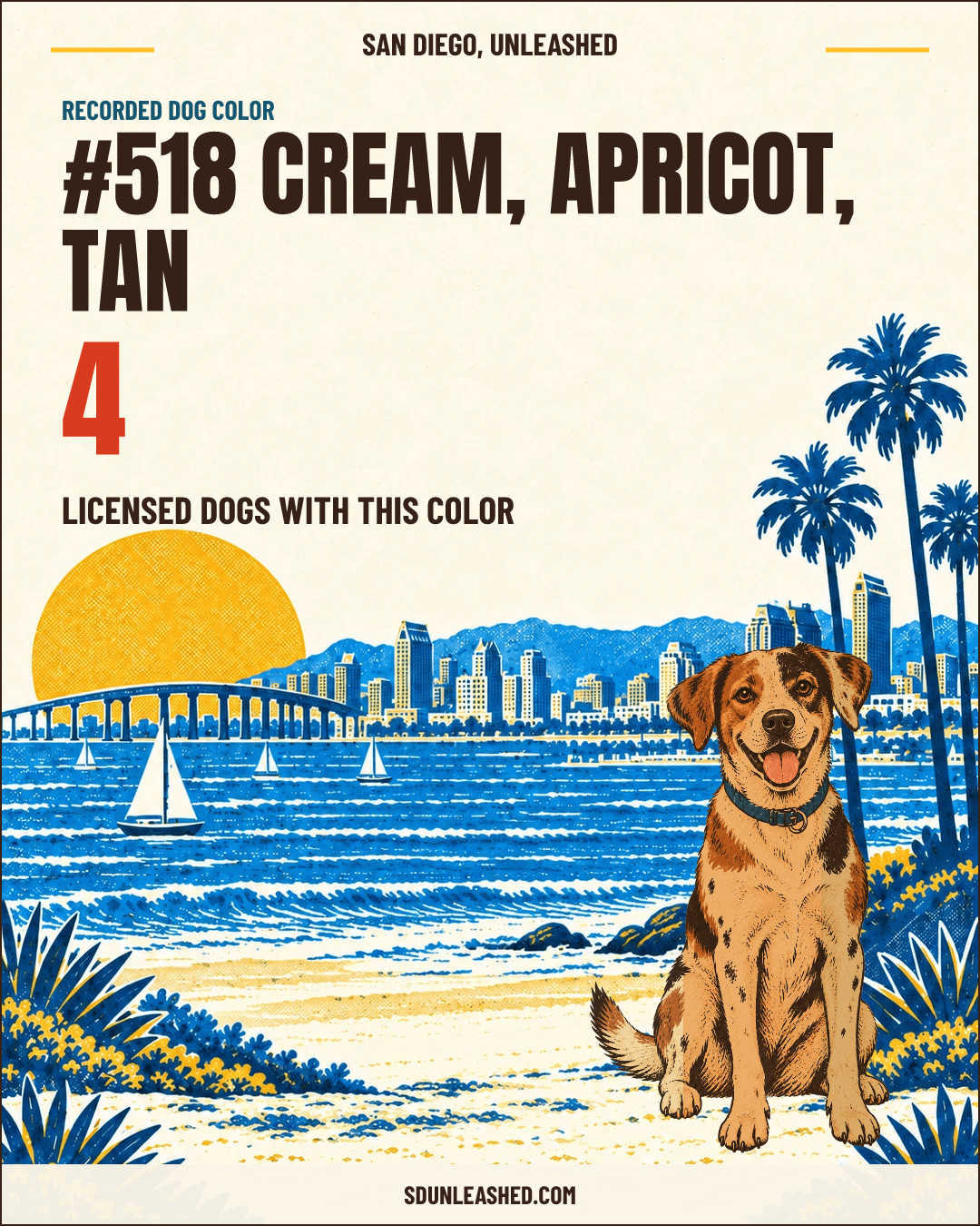 Cream, Apricot, Tan share card