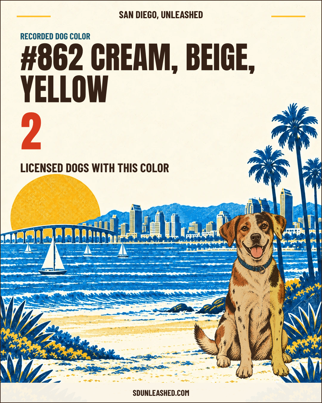 Cream, Beige, Yellow share card