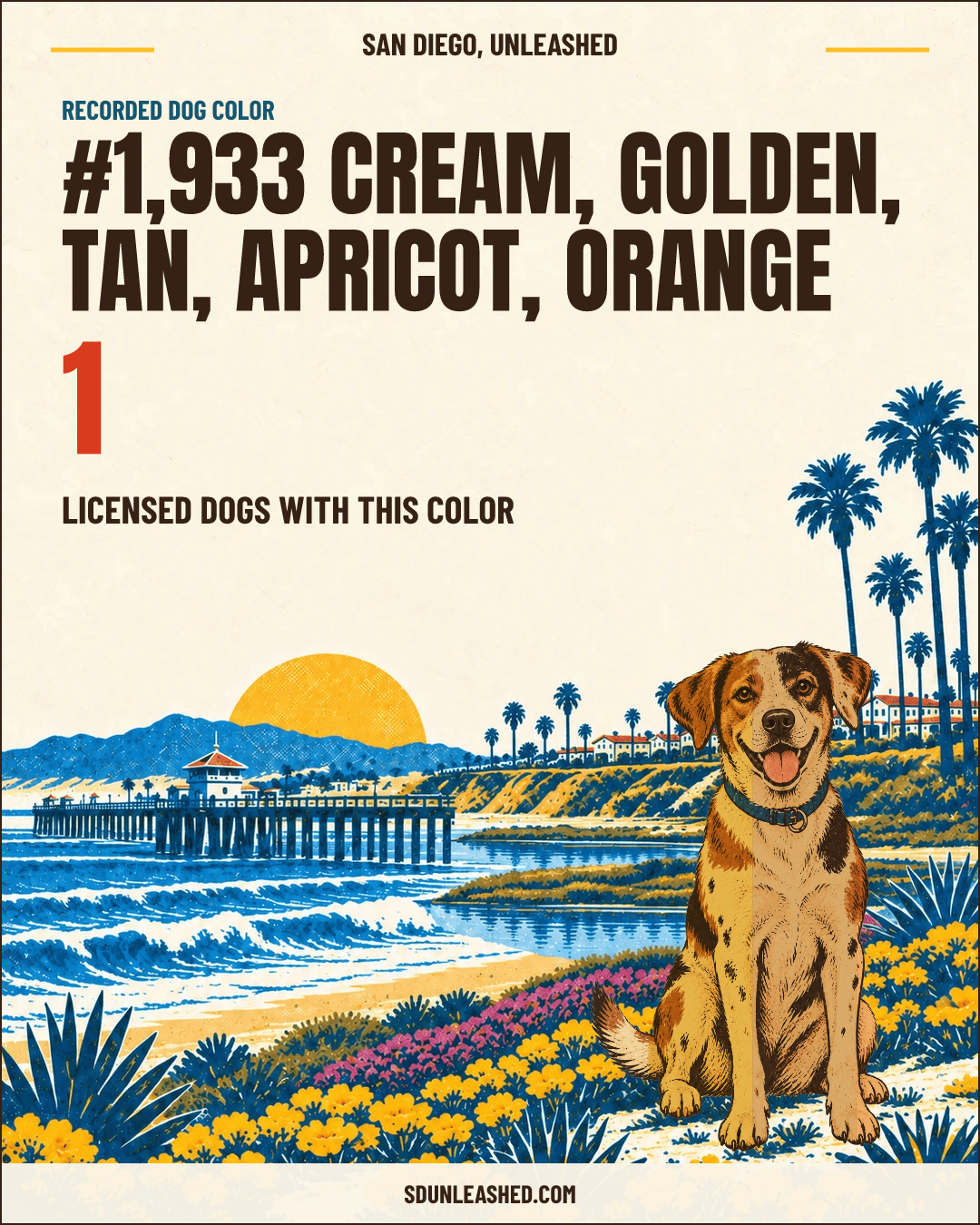 Cream, Golden, Tan, Apricot, Orange share card
