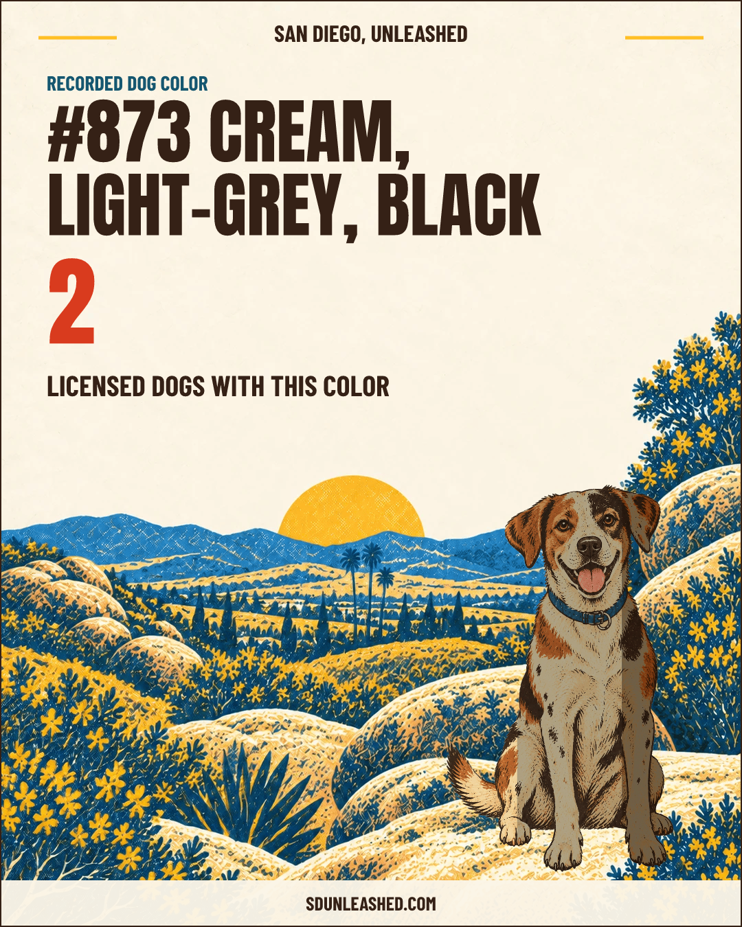 Cream, Light-grey, Black share card