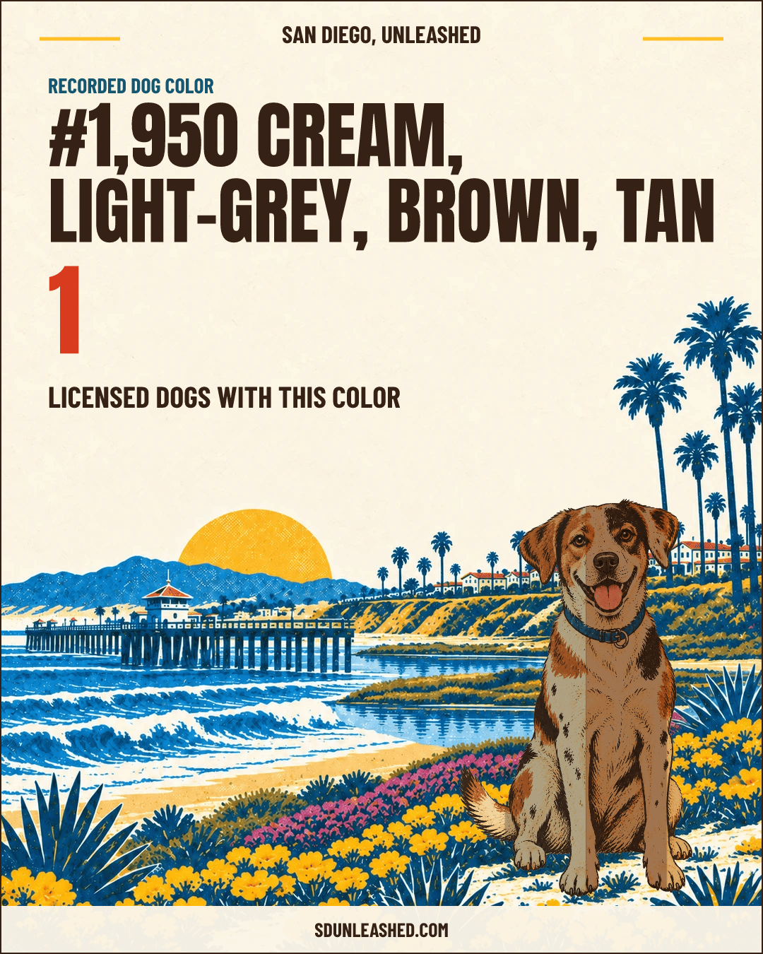 Cream, Light-grey, Brown, Tan share card