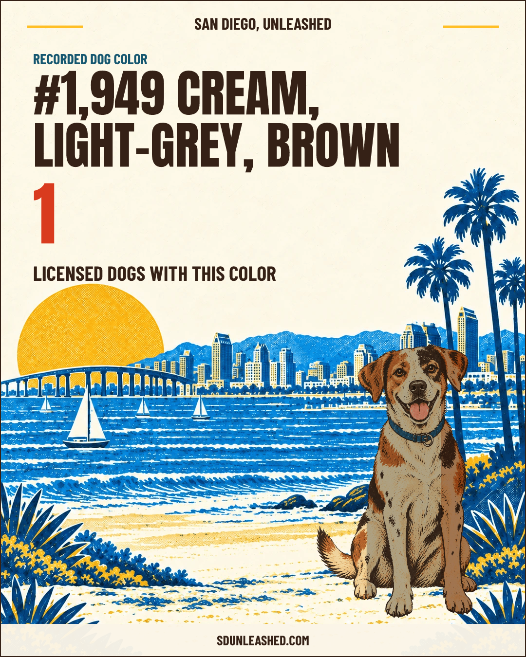 Cream, Light-grey, Brown share card