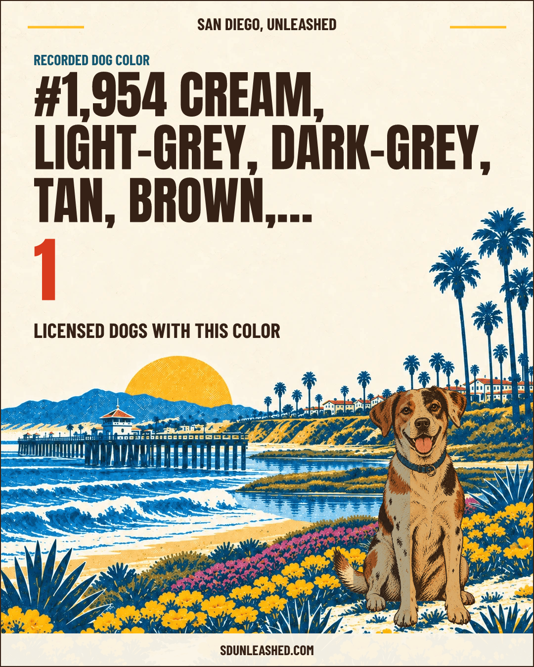 Cream, Light-grey, Dark-grey, Tan, Brown, Dark-brown share card