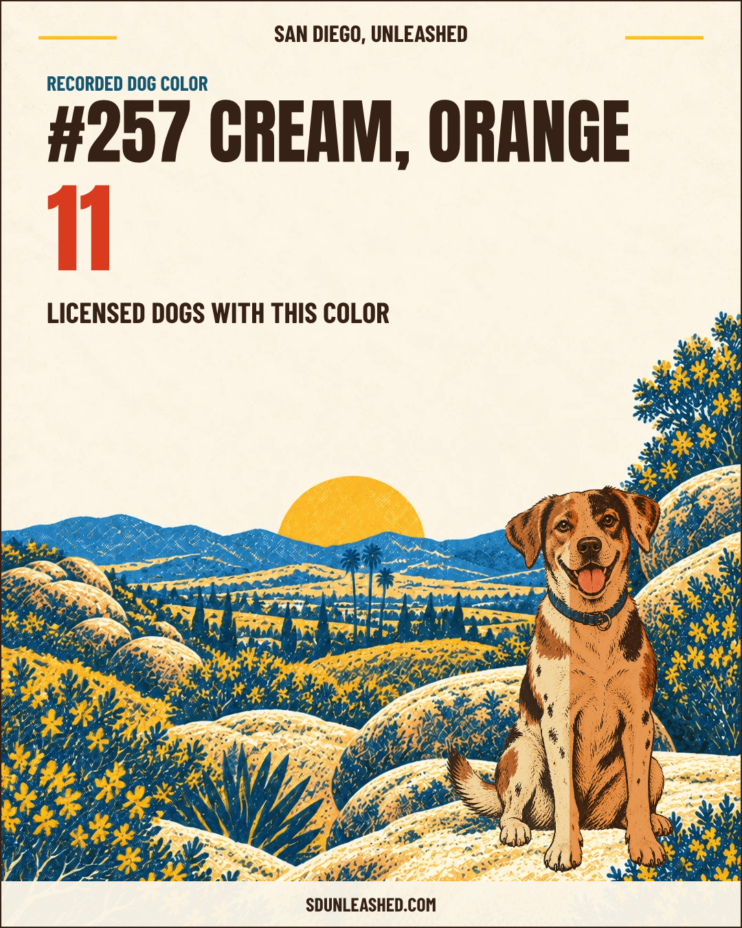 Cream, Orange share card