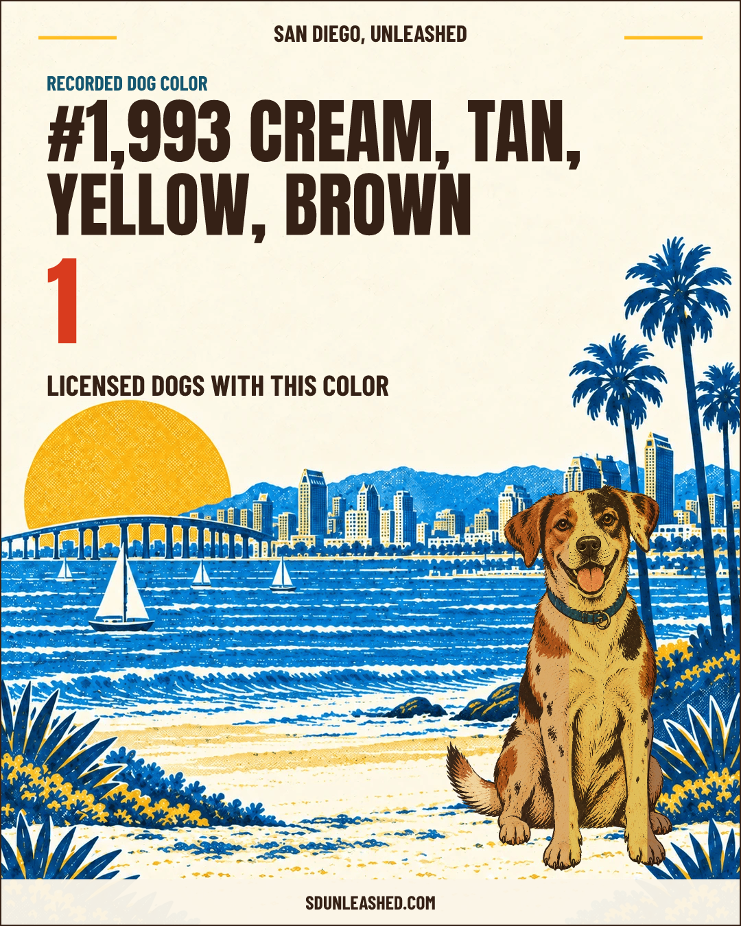 Cream, Tan, Yellow, Brown share card