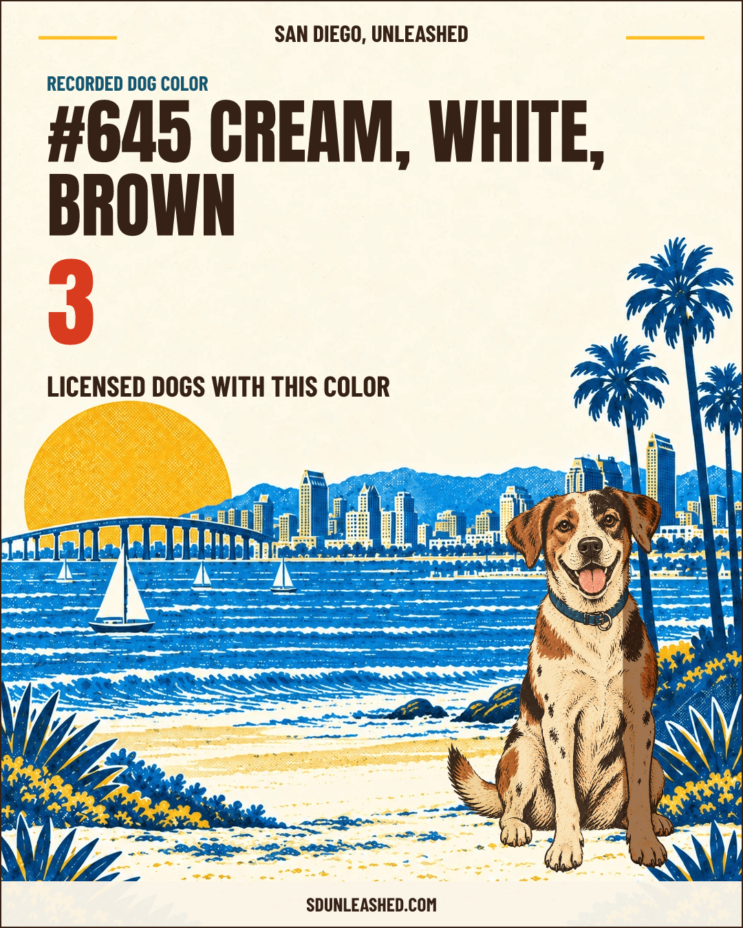 Cream, White, Brown share card