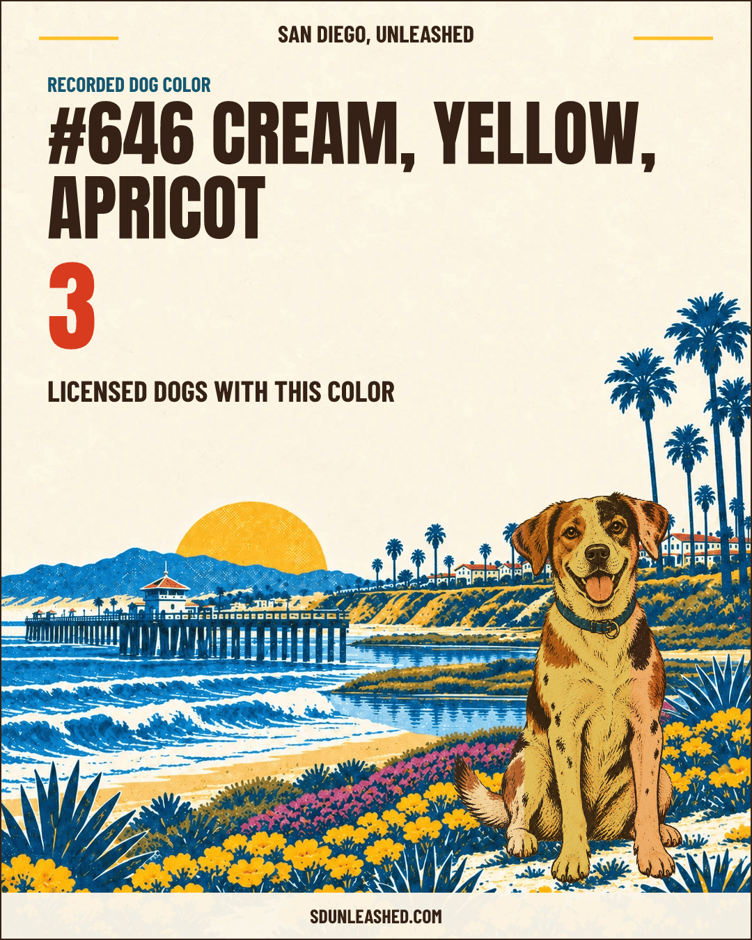 Cream, Yellow, Apricot share card
