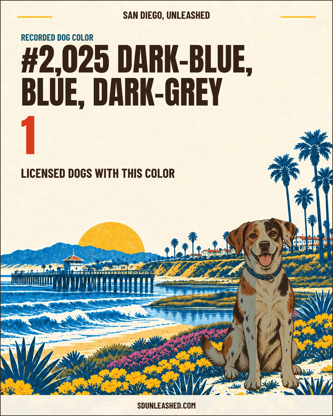Dark-blue, Blue, Dark-grey share card