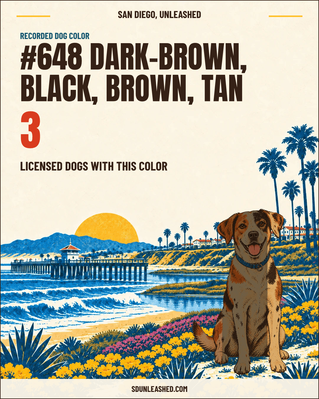 Dark-brown, Black, Brown, Tan share card